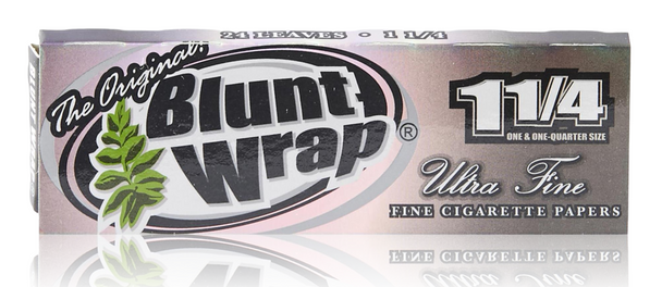 THE ORIGINAL BLUNT WRAP 1 1/4 ULTRA FINE CIGARETTE PAPERS