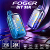 Foger Bit 35K Disposable Vape – 35,000 Puffs, Rechargeable, Clear Tank & 15+ Flavors | Wholesale & Retail