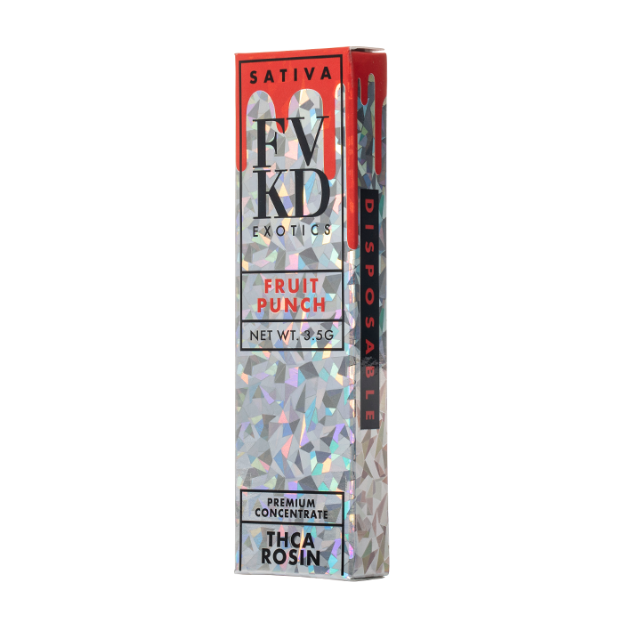 FVKD EXOTICS THC-A Rosin Disposable 3.5G | PACK OF 6