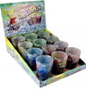 ED HARDYS ROUND SHOT GLASS TEALIGHT CANDLES | PACK OF 12