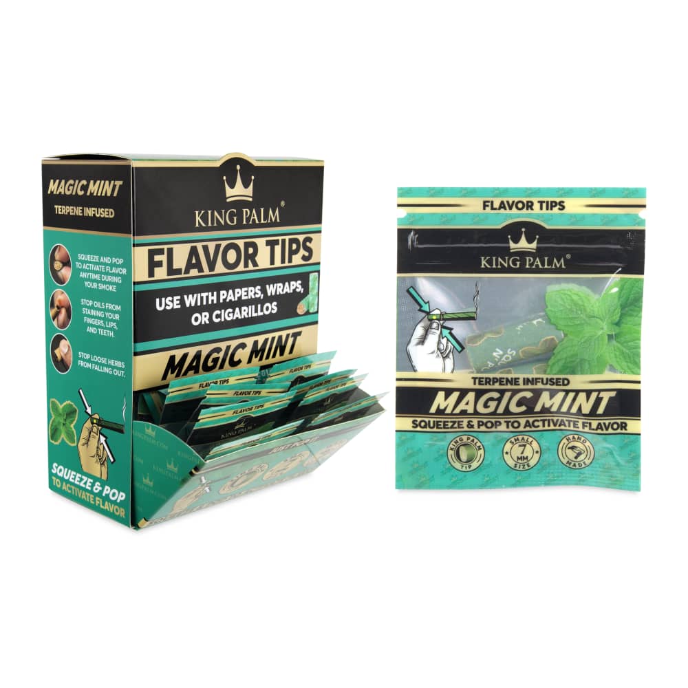 KING PLAM FILTERS TIPS MAGIC MINT