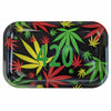 Metal Design Medium 11x 7, Ooze & Marijuana Rolling Tray