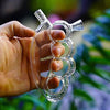 PREMIUM HAND BRACE KNUCKLE GLASS PIPE | HIGH QUALITY PACK OF 01