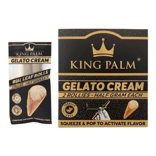 KING PALM ROLLIES GELATO CREAM | 20CT